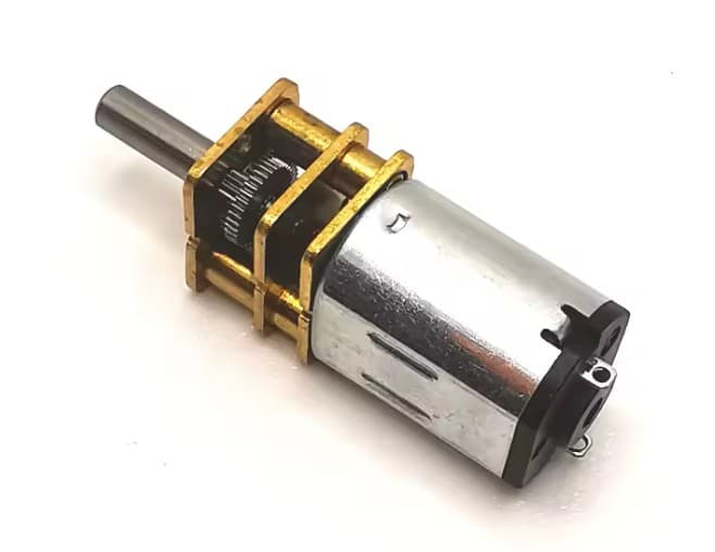 3V 500, 300, 200, 100 RPM N20 Mini Reduction Gear Motor