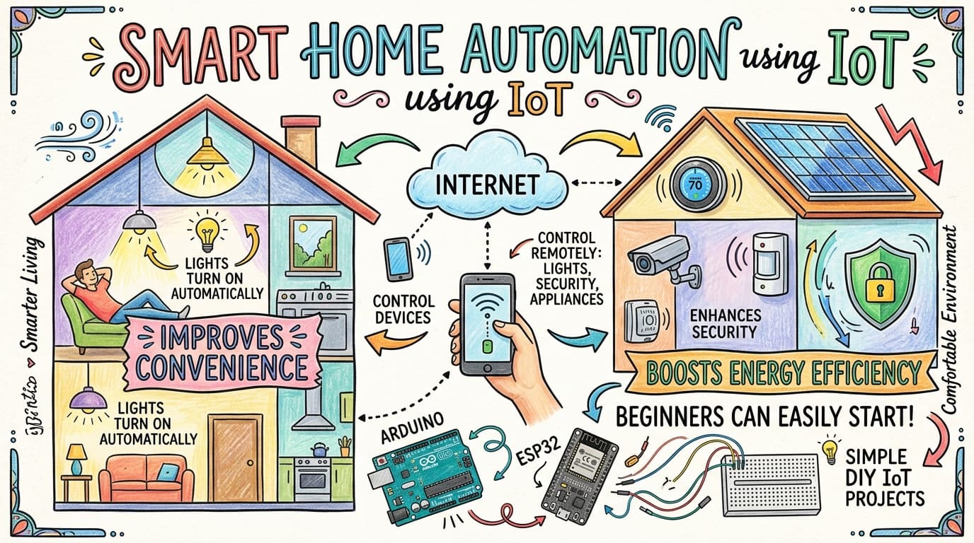 Smart Home Automation Using IoT: A Complete Beginner’s Guide